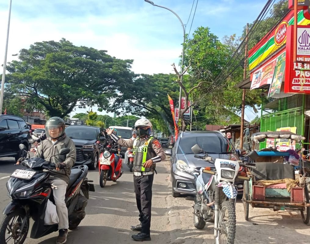 Polres Maros Siagakan Personel Untuk Antisipasi Puncak Arus Balik Lebaran Gelombang II