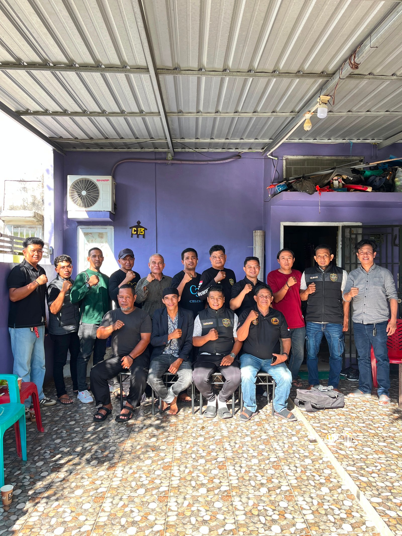 DPC Makassar Cobra Legend Indonesia dan PemburuBerita Sulsel Perkuat Sinergitas Lewat Silaturahmi