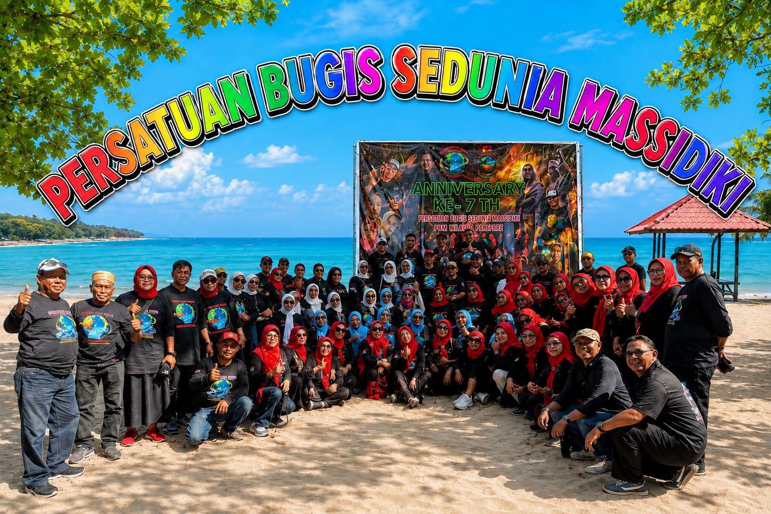 PBSM Wilayah Parepare Gelar Anniversary Ke-7 dan Pelantikan Pengurus Baru Periode 2026-2029