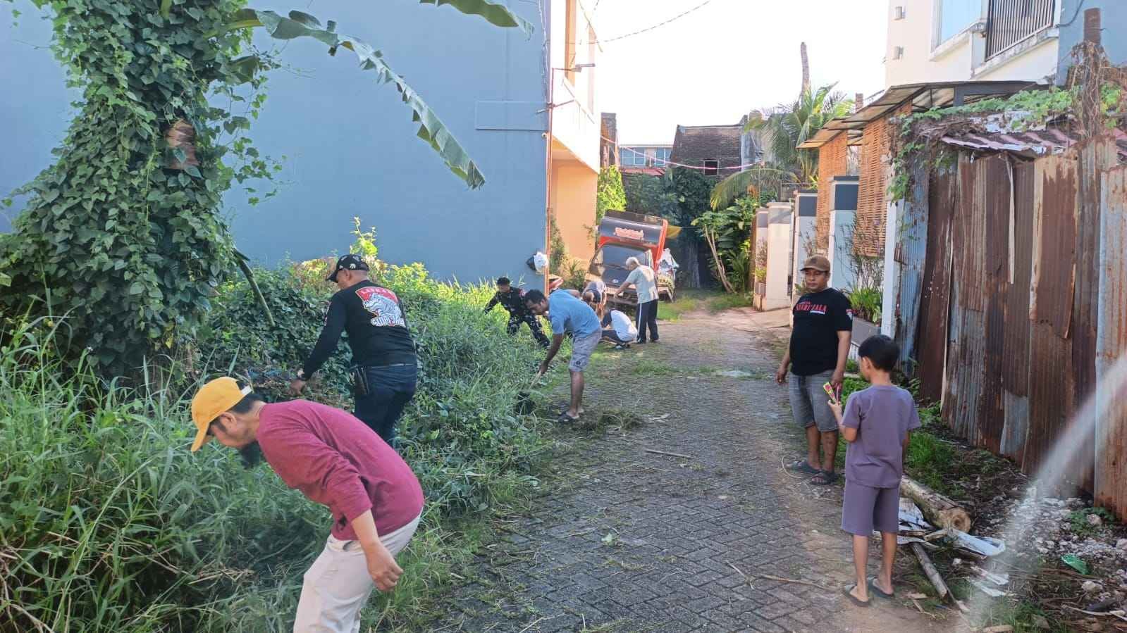 Sinergi Laskar Sinri Jala PAC.Kota Makassar,Sukseskan Kegiatan Minggu  Bersih