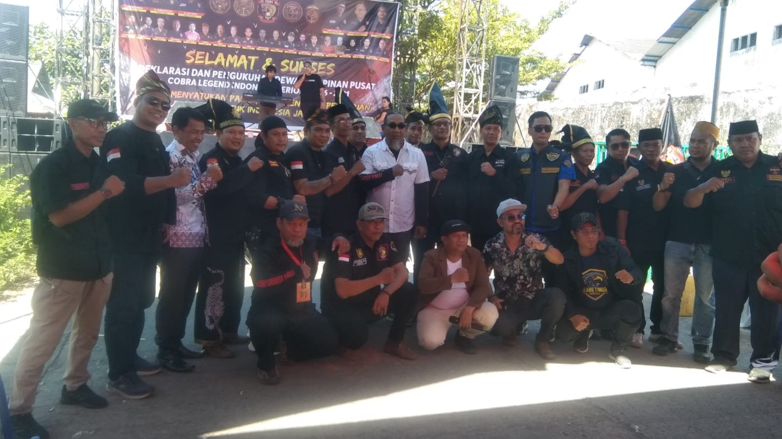 Deklarasi dan Pengukuhan Dewan Pimpinan Pusat Cobra Legend Indonesia Periode 2026–2031 Berlangsung Sukses di Kawasan Makam Raja Tallo